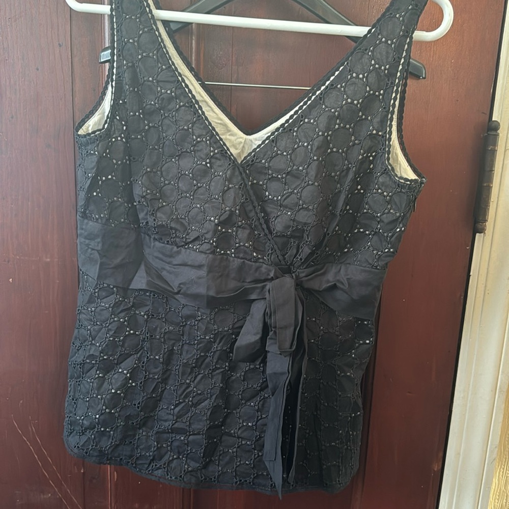 Women’s new never worn brown v neck tank size 8